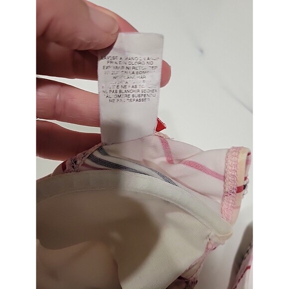 Striped ESPRIT BEACH Vintage 2pc Bikini SwimSuit Size XS-MEDIUM READ *SWIMBIN* - Picture 10 of 16